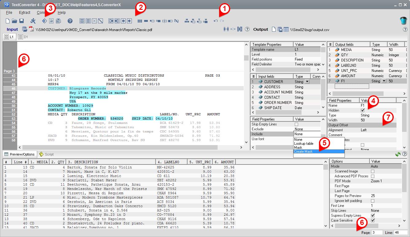 New features in TextConverter 4.5